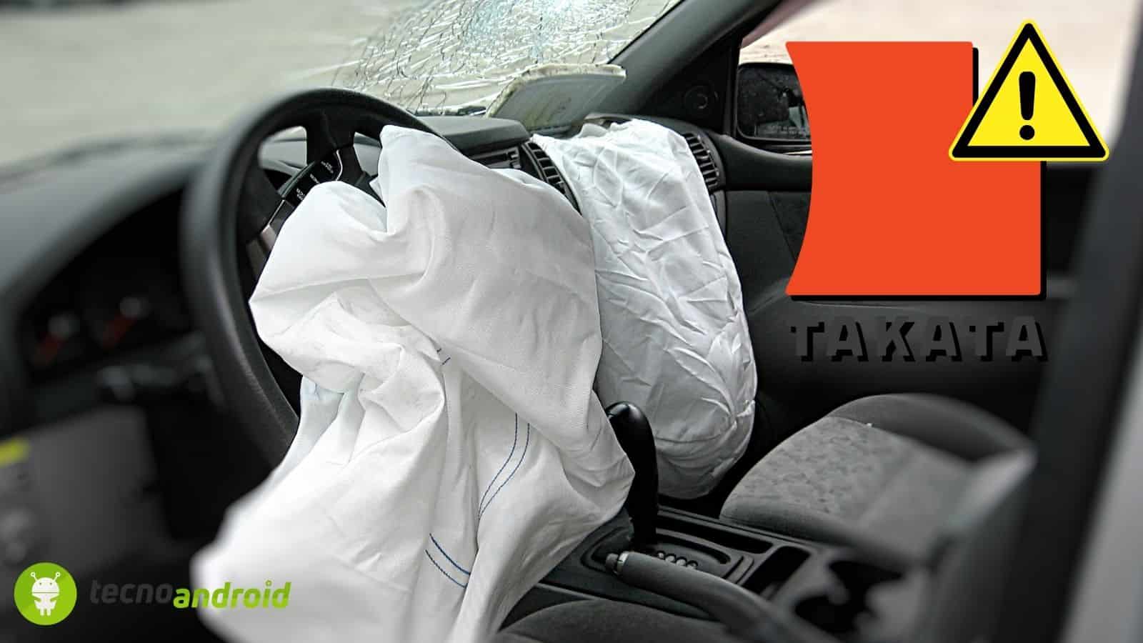 Richiamo Airbag Takata: Stellantis, un disastro senza fine?