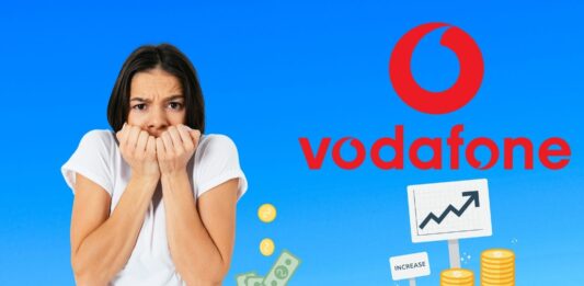 Vodafone aumenta la tariffa: 3,99 euro in più al mese dal 26 ottobre