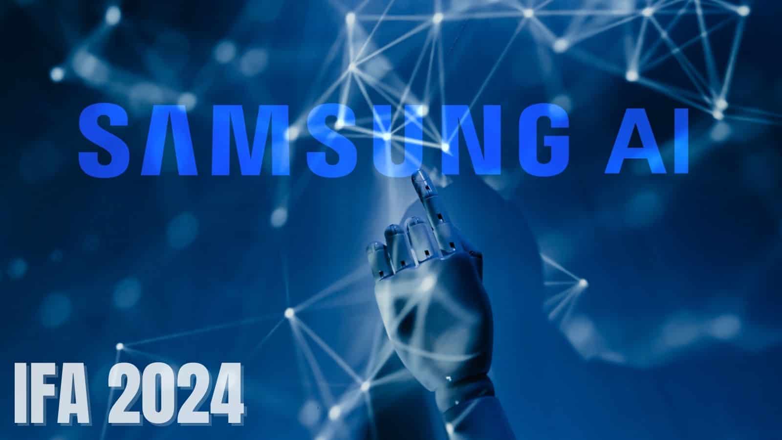 Samsung a IFA 2024: l'AI trasforma la tecnologia per tutti