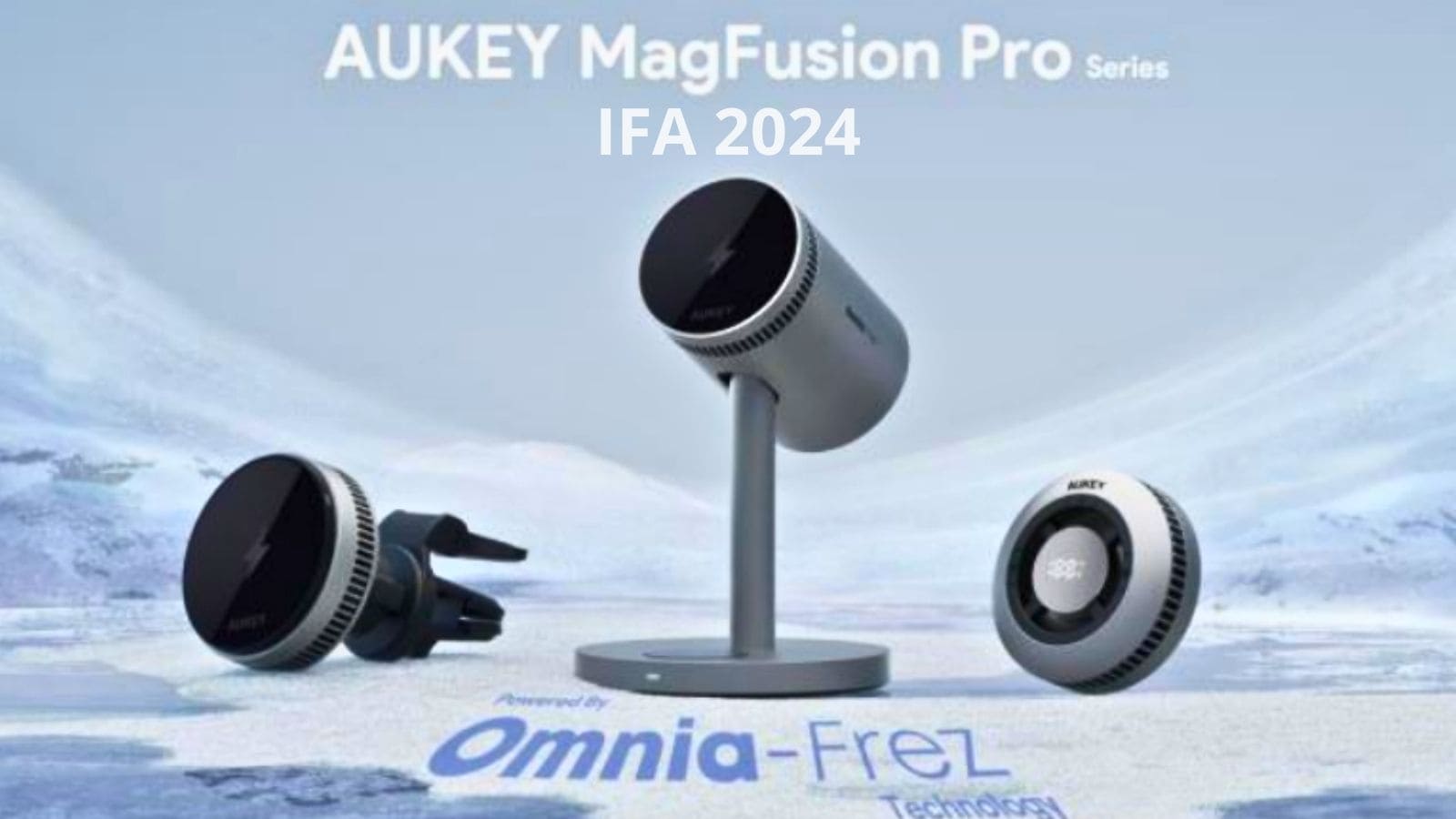 IFA 2024: AUKEY lancia i nuovi caricabatterie wireless MagFusion 