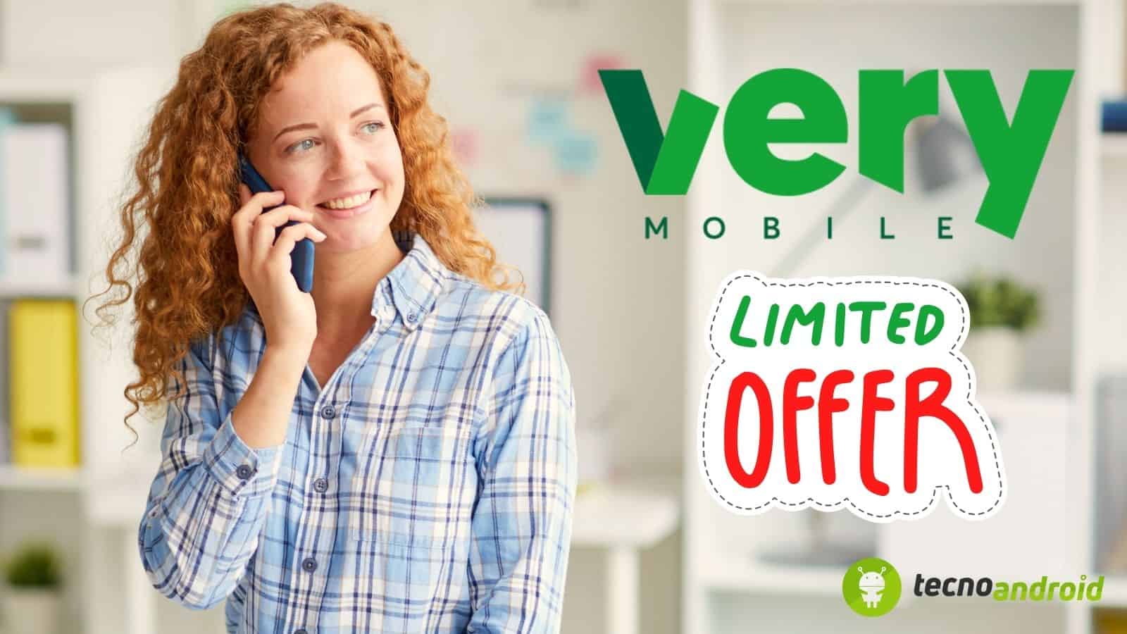 Very Mobile: la promo ASSURDA a meno di 6 euro ti aspetta