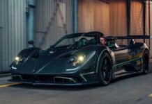 Pagani Zonda Diamante Verde: un gioiello su quattro ruote