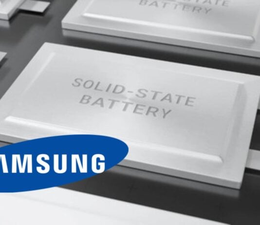 Samsung, batterie allo stato solido