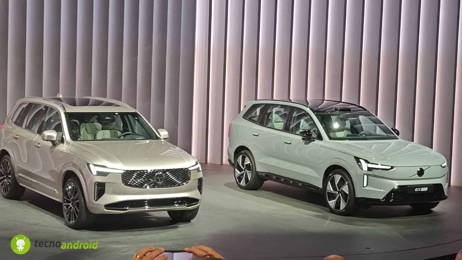 Volvo XC90: ufficiale il restyling completo e immagini di Volvo EX90