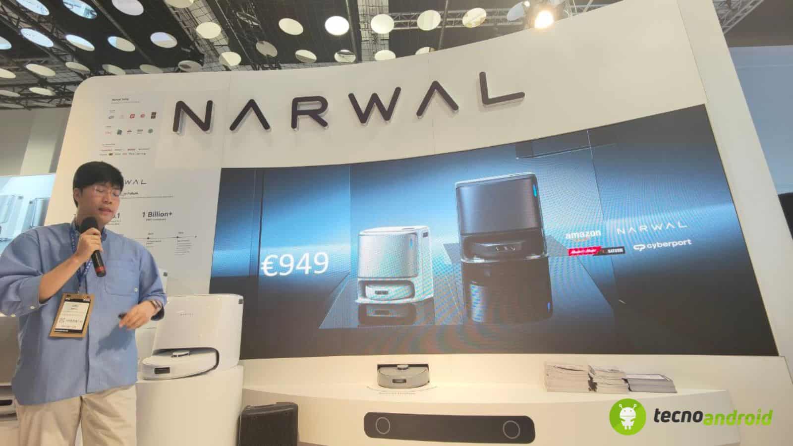 Narwal Freo Z Ultra è ufficiale ad IFA 2024: il robot aspirapolvere con AI