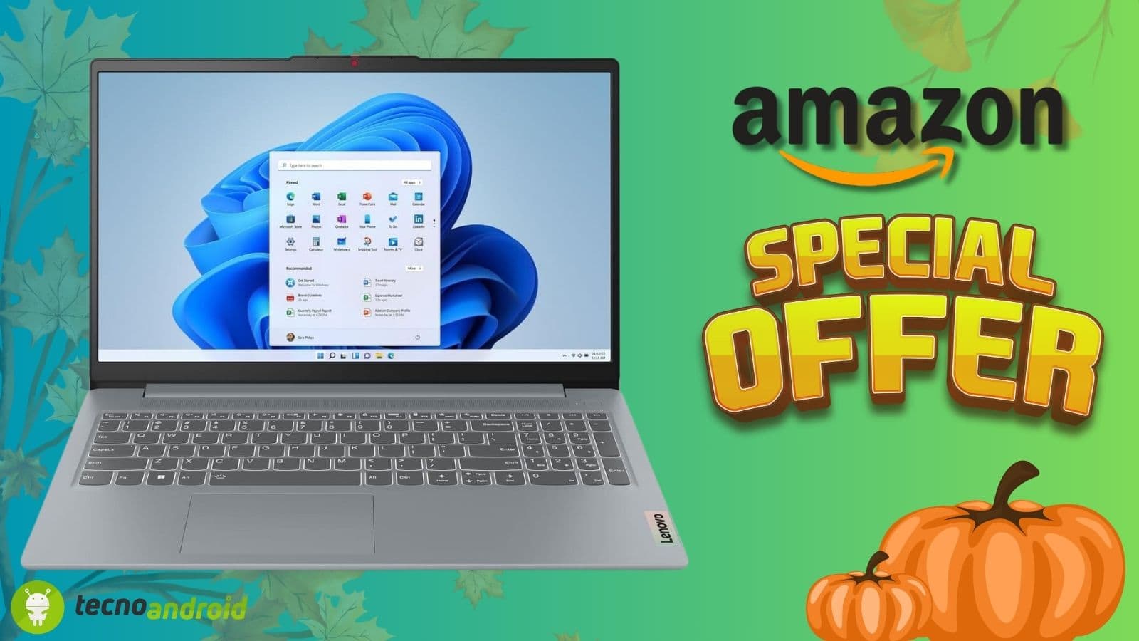 OFFERTA SUPER su Amazon: Lenovo IdeaPad Slim 3 in grande sconto