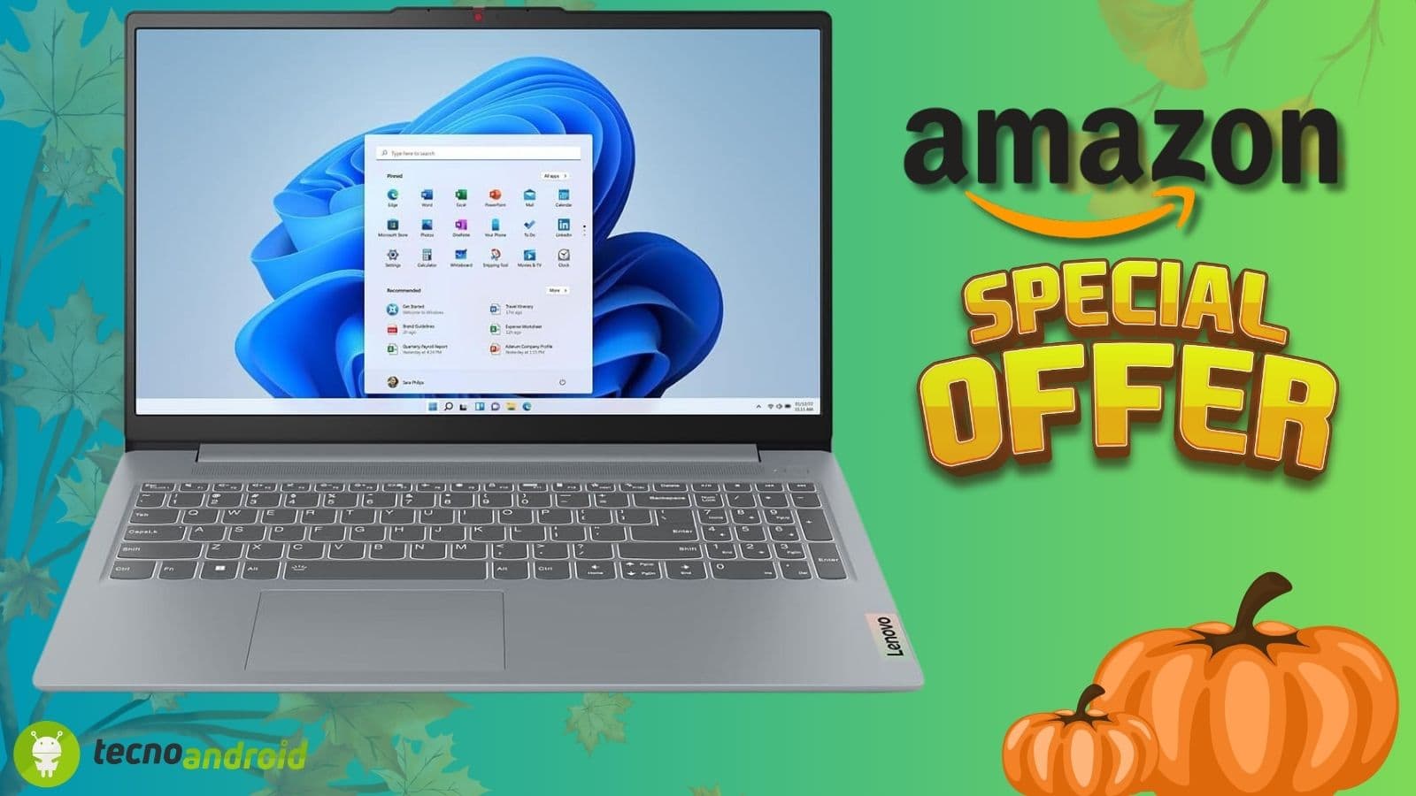 Amazon: Offerta MAGICA sul notebook Lenovo IdeaPad Slim 3 