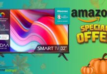 Amazon IMPAZZISCE: Smart TV Hisense ad un prezzo IMPERDIBILE