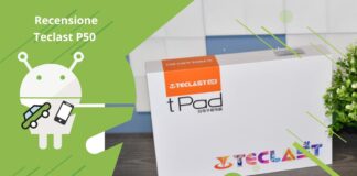 Teclast P50, il tablet multimediale economico - Recensione