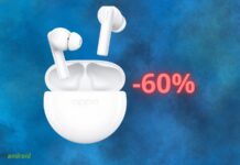 Oppo: le cuffie costano solamente 19 euro, sconto del 60% su Amazon