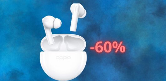 Oppo: le cuffie costano solamente 19 euro, sconto del 60% su Amazon