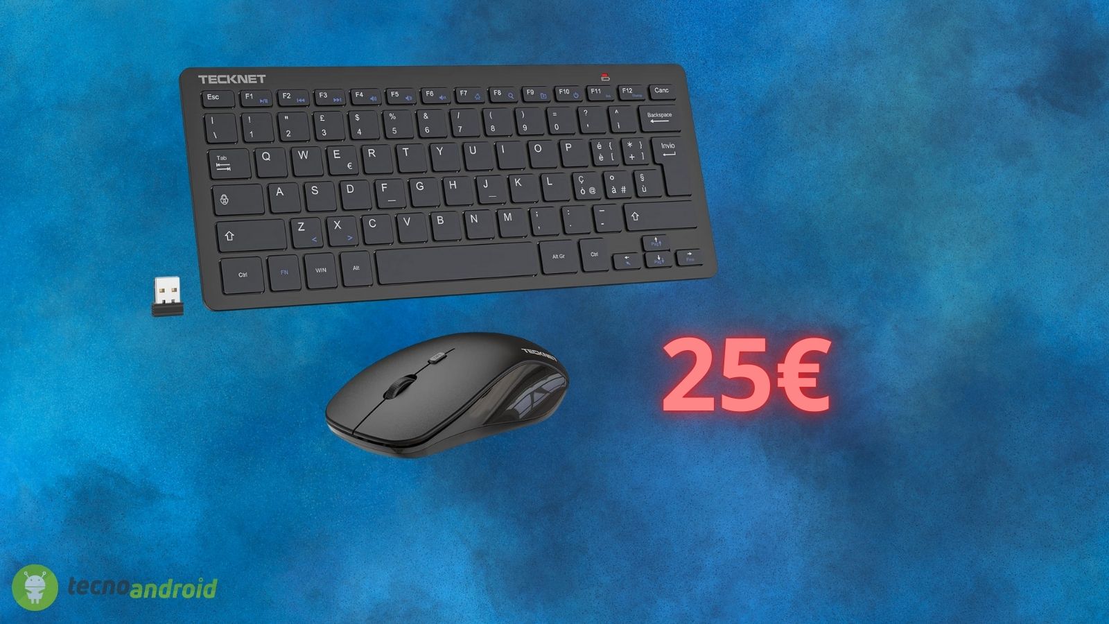 Set Mouse e Tastiera in OFFERTA su Amazon: costano solo 25 euro