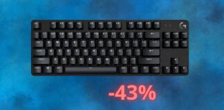 Amazon MAGICA: offerta del 43% sulla tastiera meccanica Logitech