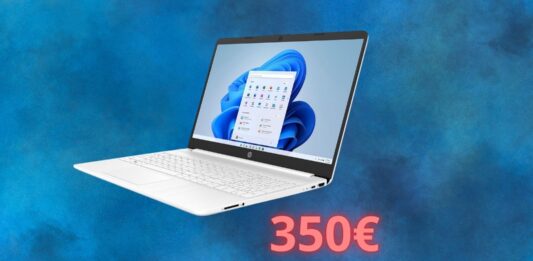 Notebook HP a 350 euro: un'OFFERTA unica su Amazon