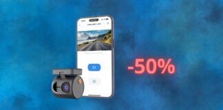 Dash cam al 50% di sconto con COUPON gratis su Amazon