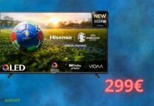 Hisense: la Smart TV costa meno di 300 euro su Amazon