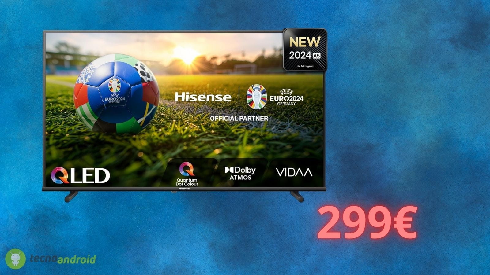 Hisense: la Smart TV costa meno di 300 euro su Amazon