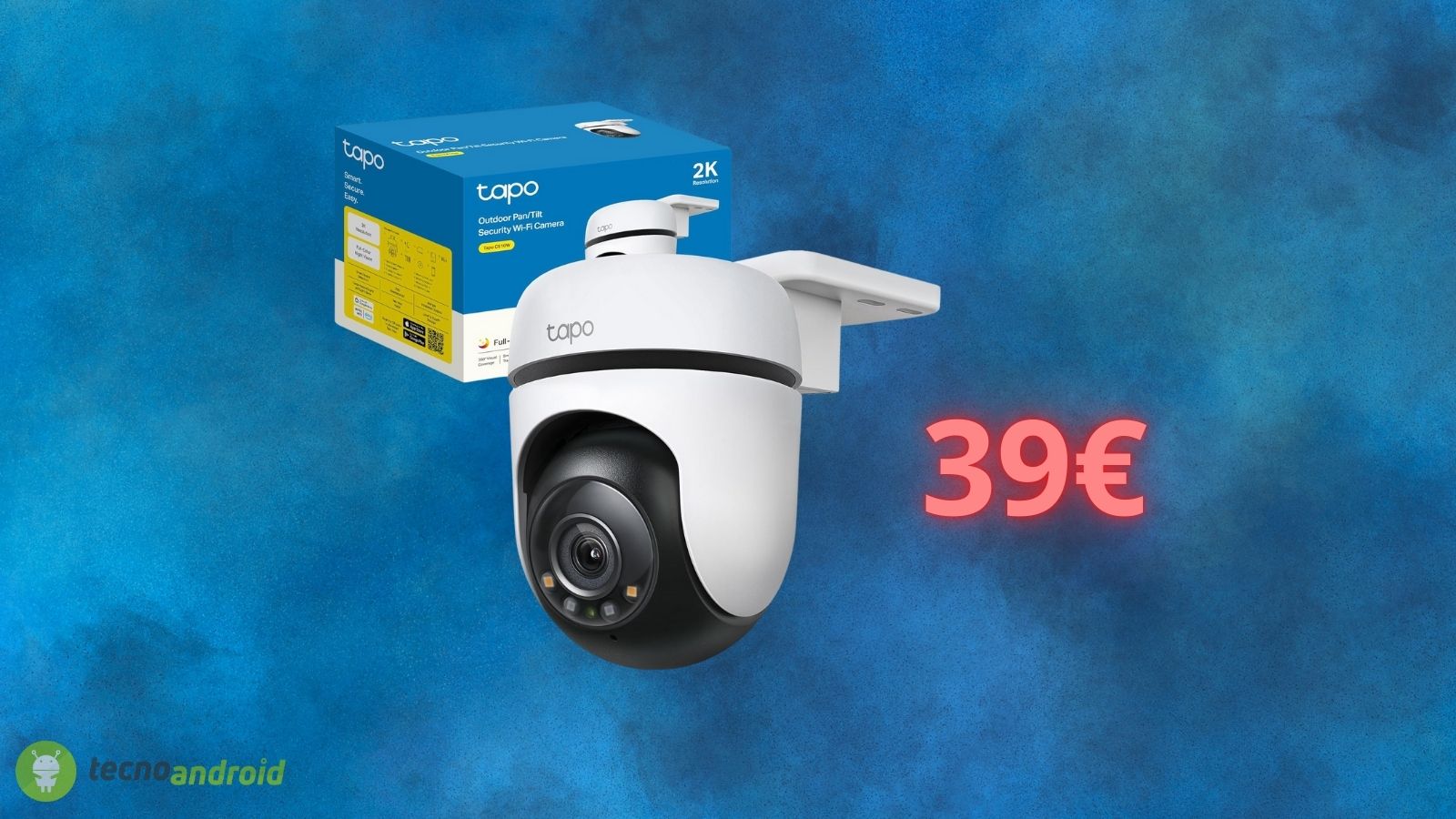 Telecamera WIFI da esterno TAPO: sconto da IMPAZZIRE su Amazon