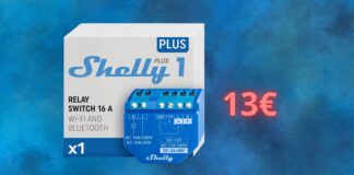 Shelly Plus 1: interruttore intelligente SVENDUTO su Amazon