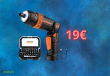 Avvitatore a batteria a 19€ su Amazon: un'offerta imperdibile