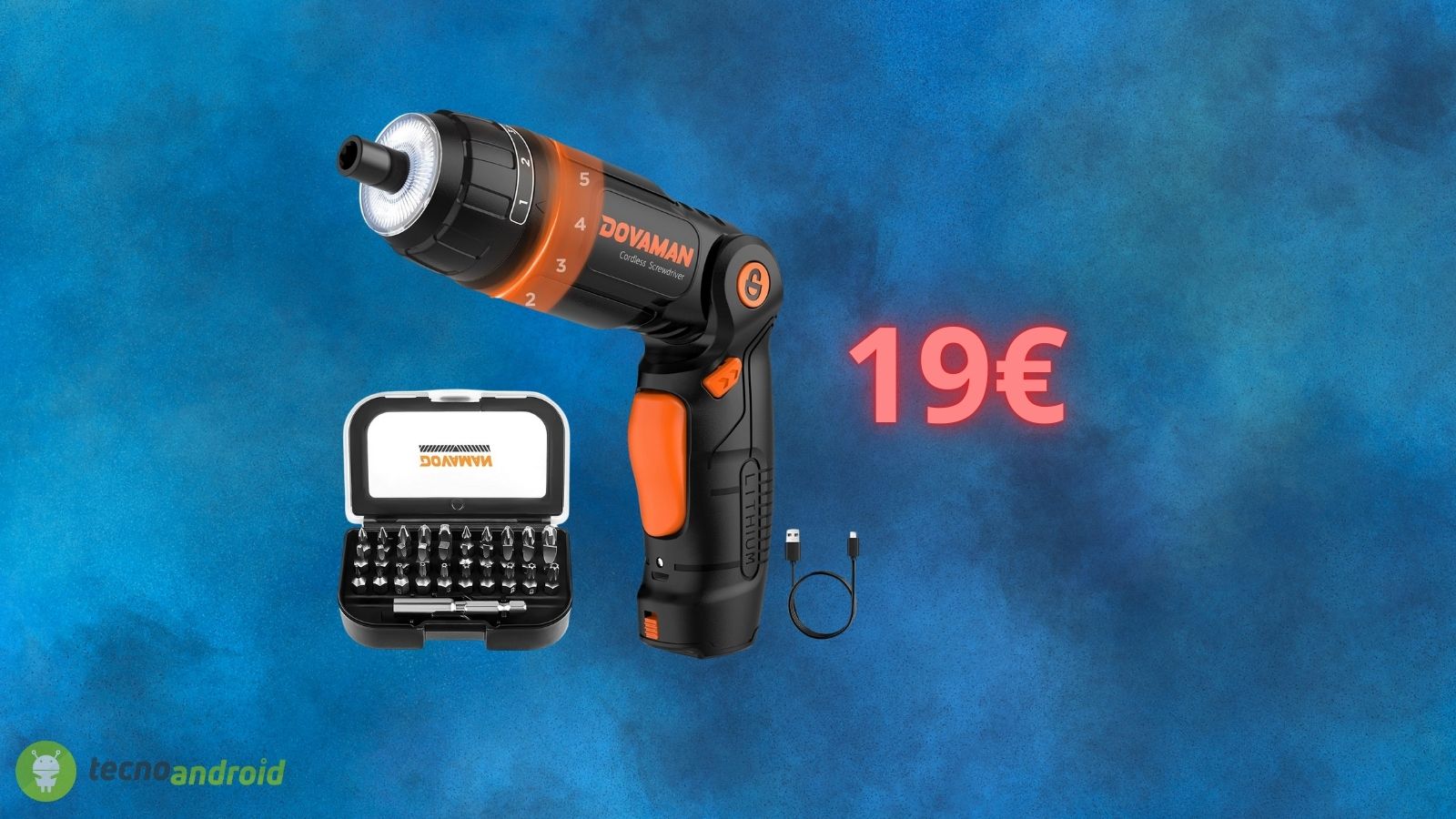 Avvitatore a batteria a 19€ su Amazon: un'offerta imperdibile