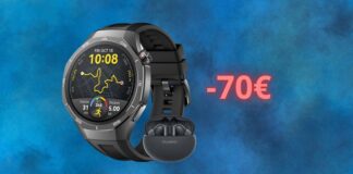 Huawei Watch GT 5 Pro: già scontato di 70 euro su AMAZON con un REGALO