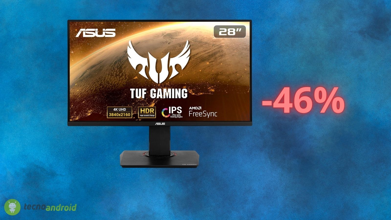 Monitor ASUS gaming in OFFERTA del 46% su Amazon: prezzo PAZZO