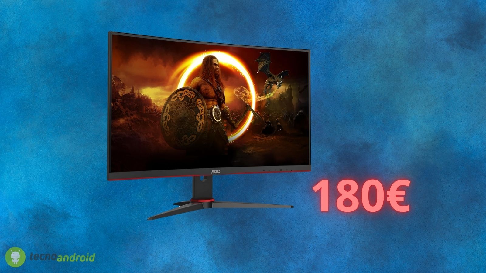 Monitor da gaming a 180 euro: AOC in super SCONTO su Amazon