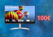 Monitor LG a soli 100 euro: un AFFARE con l'Amazon Prime Day