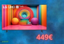 Smart TV LG a prezzo SHOCK su Amazon: lo sconto è ASSURDO