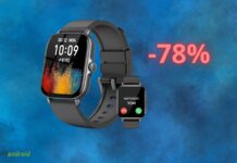 Smartwatch con il 78% di sconto su Amazon: è quasi REGALATO