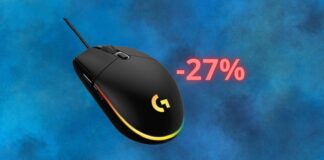 Mouse Logitech G G203 a prezzo SHOCK su Amazon: lo sconto è assurdo