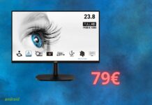 Monitor MSI a soli 79 euro: prezzo RIDICOLO valido solo oggi su Amazon