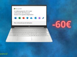 Notebook HP in SUPER OFFERTA su Amazon solo oggi