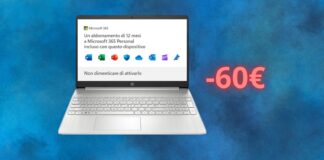 Notebook HP in SUPER OFFERTA su Amazon solo oggi