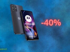 Motorola Moto G54: offerta PRIME con sconto di 40% su Amazon