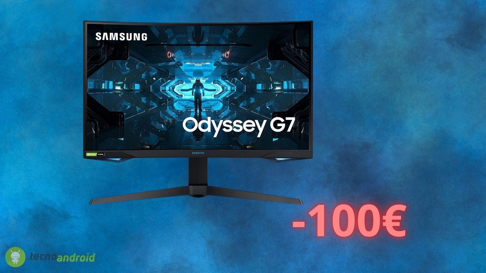 Monitor SAMSUNG con 100 euro di sconto: Odyssey G7 è a basso prezzo su Amazon