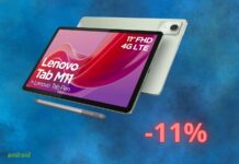 Tablet LENOVO Tab M11 in OFFERTA da non credere su Amazon