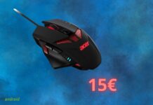 Mouse da gaming ACER in offerta a prezzo quasi GRATIS su Amazon