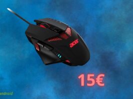 Mouse da gaming ACER in offerta a prezzo quasi GRATIS su Amazon