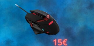 Mouse da gaming ACER in offerta a prezzo quasi GRATIS su Amazon