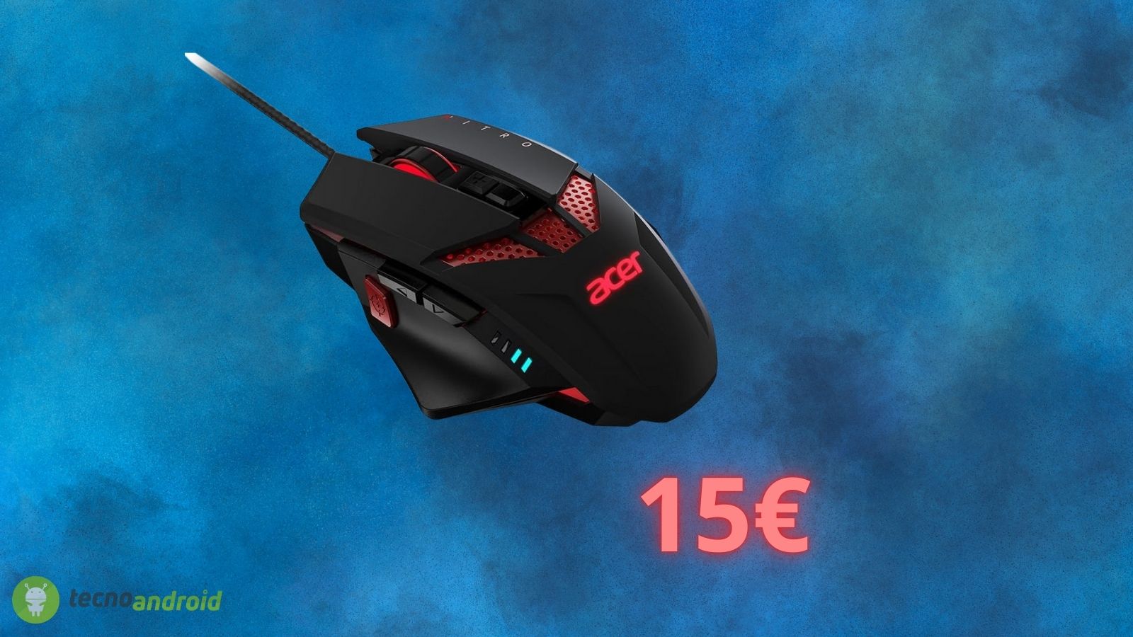 Mouse da gaming ACER in offerta a prezzo quasi GRATIS su Amazon