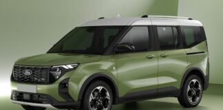 Ford E-Tourneo Courier: il futuro elettrico per famiglie