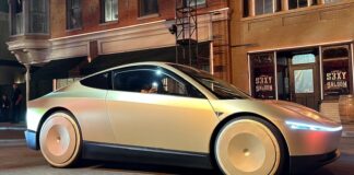 Cybercab Tesla: ricarica wireless e autonomia finalmente svelate