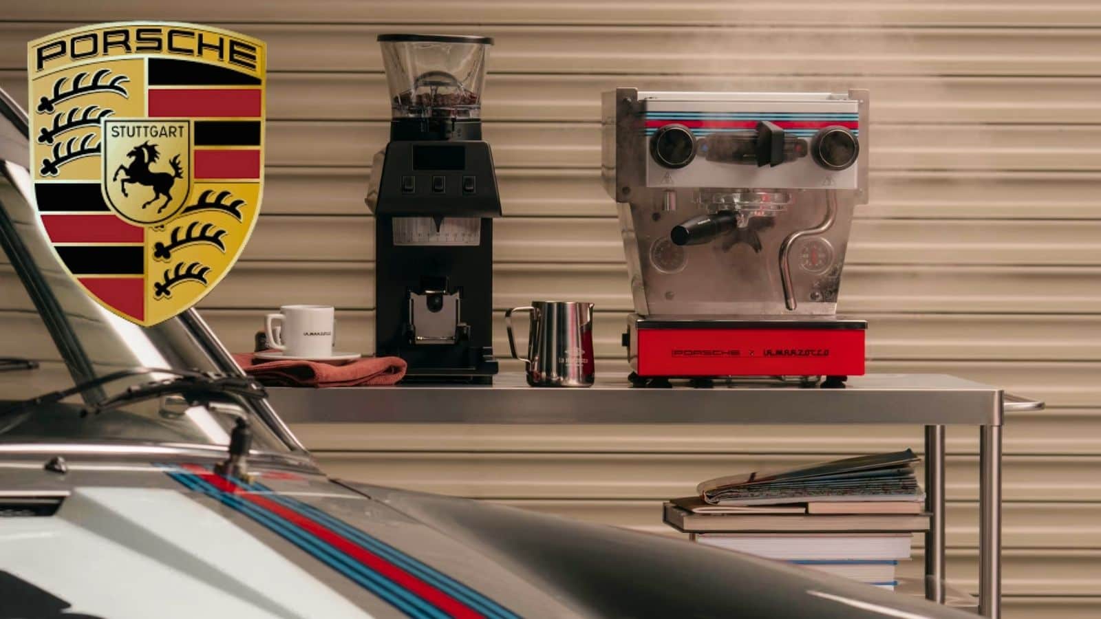 Porsche e La Marzocco: caffè di lusso a 5000 euro