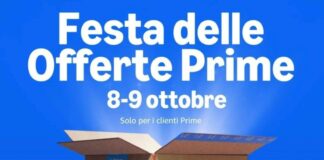 Amazon: la Festa delle Offerte Prime è l'8 e il 9 Ottobre