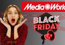 Black Friday MediaWorld: PROMO STREPITOSE a costi IMPERDIBILI