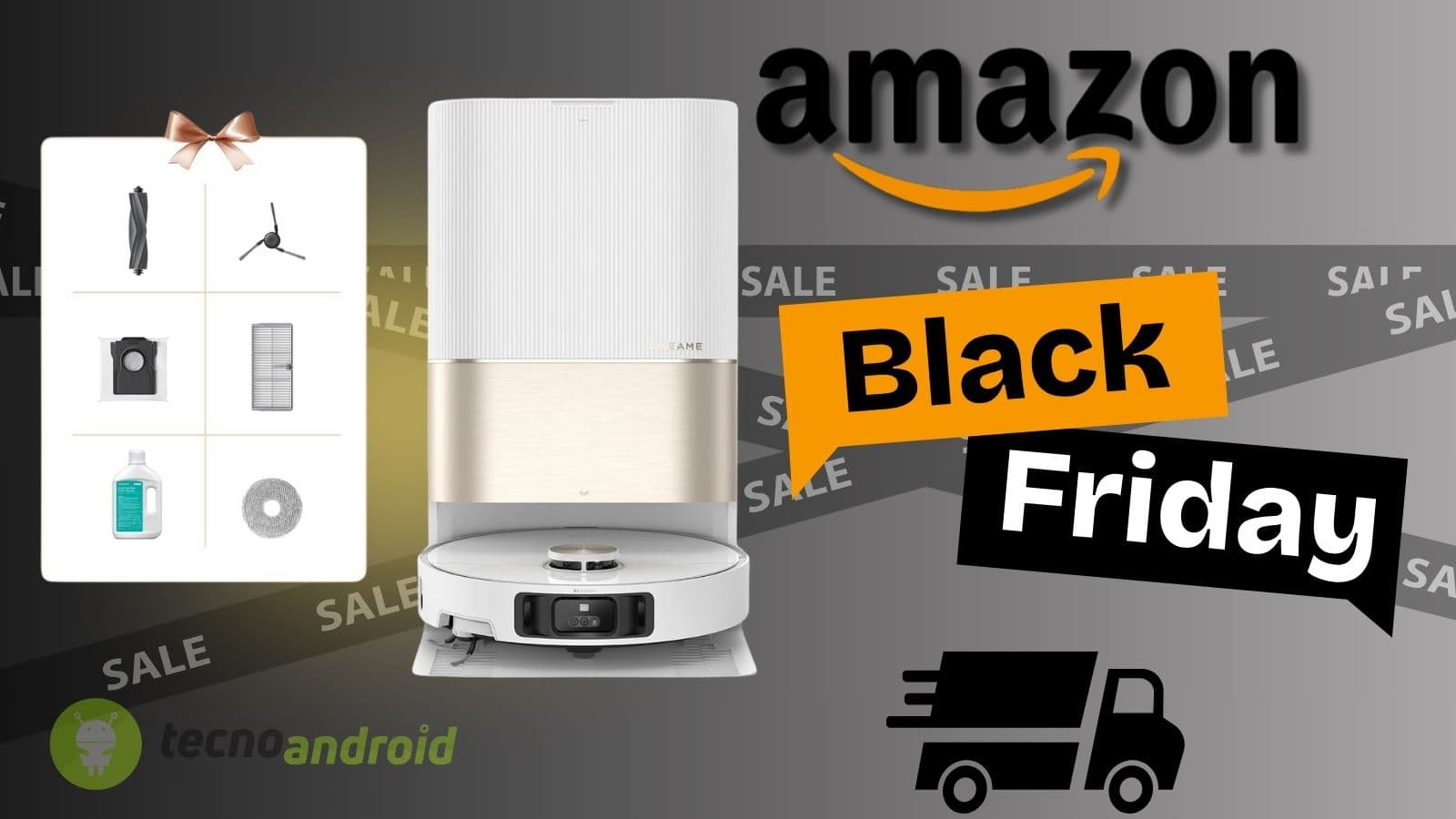 Amazon Black Friday: Robot Dreame X40 Ultra in IPER sconto