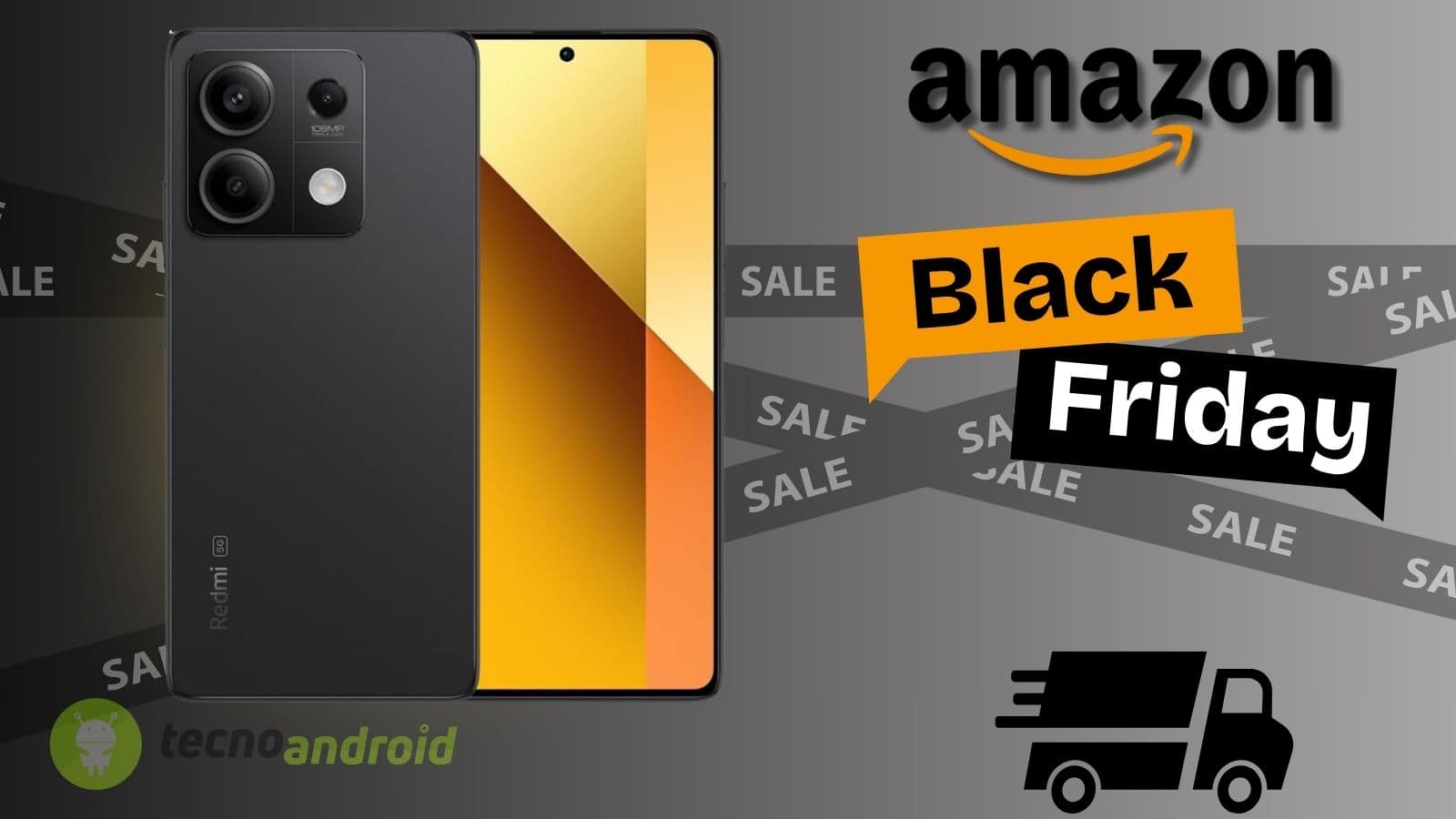 Offerta Amazon Black Friday: Xiaomi Redmi Note 13 5G al miglior prezzo