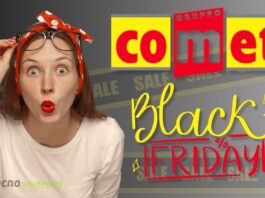 Comet: il Black Friday è il momento perfetto per RISPARMIARE